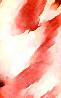 Soyut suluboya sanat eserleri. Fırça boyalı dijital resim. Renkli yaratıcı suluboya çizimi.