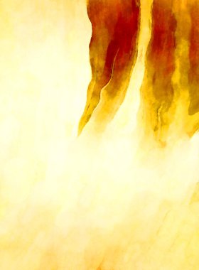 Soyut suluboya sanat eserleri. Fırça boyalı dijital resim. Renkli yaratıcı suluboya çizimi.