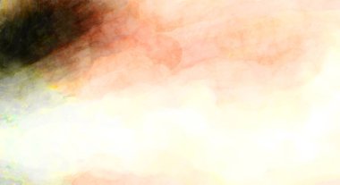 Soyut suluboya sanat eserleri. Fırça boyalı dijital resim. Renkli yaratıcı suluboya çizimi.