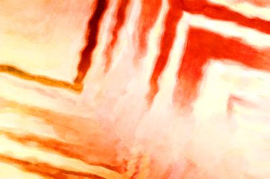 Soyut suluboya sanat eserleri. Fırça boyalı dijital resim. Renkli yaratıcı suluboya çizimi.