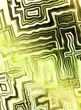 Soyut suluboya sanat eserleri. Fırça boyalı dijital resim. Renkli yaratıcı suluboya çizimi.