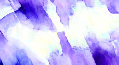 Soyut suluboya sanat eserleri. Fırça boyalı dijital resim. Renkli yaratıcı suluboya çizimi.