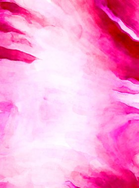 Soyut suluboya sanat eserleri. Fırça boyalı dijital resim. Renkli yaratıcı suluboya çizimi.