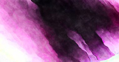 Soyut suluboya sanat eserleri. Fırça boyalı dijital resim. Renkli yaratıcı suluboya çizimi.