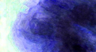 Soyut suluboya sanat eserleri. Fırça boyalı dijital resim. Renkli yaratıcı suluboya çizimi.