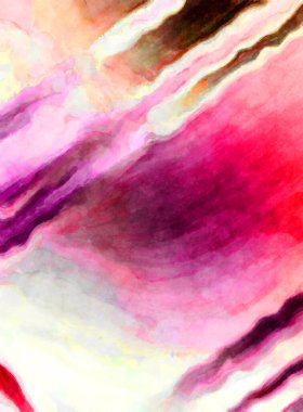 Soyut suluboya sanat eserleri. Fırça boyalı dijital resim. Renkli yaratıcı suluboya çizimi.