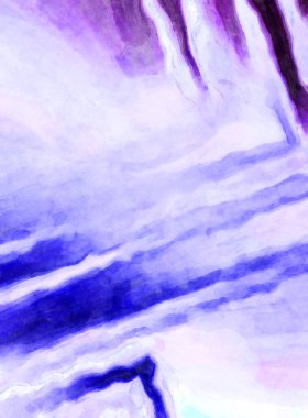 Soyut suluboya sanat eserleri. Fırça boyalı dijital resim. Renkli yaratıcı suluboya çizimi.