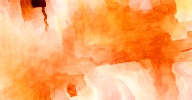 Soyut suluboya sanat eserleri. Fırça boyalı dijital resim. Renkli yaratıcı suluboya çizimi.