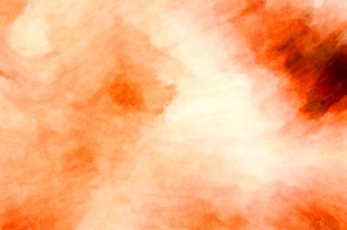 Soyut suluboya sanat eserleri. Fırça boyalı dijital resim. Renkli yaratıcı suluboya çizimi.