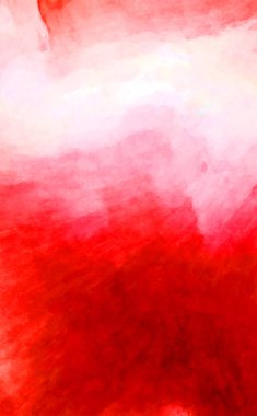 Soyut suluboya sanat eserleri. Fırça boyalı dijital resim. Renkli yaratıcı suluboya çizimi.