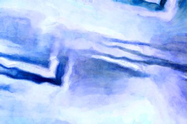 Soyut suluboya sanat eserleri. Fırça boyalı dijital resim. Renkli yaratıcı suluboya çizimi.