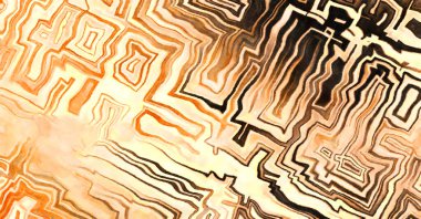 Soyut suluboya sanat eserleri. Fırça boyalı dijital resim. Renkli yaratıcı suluboya çizimi.