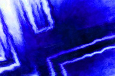 Soyut suluboya sanat eserleri. Fırça boyalı dijital resim. Renkli yaratıcı suluboya çizimi.