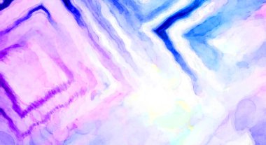 Soyut suluboya sanat eserleri. Fırça boyalı dijital resim. Renkli yaratıcı suluboya çizimi.