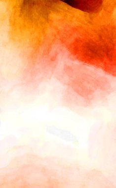 Soyut suluboya sanat eserleri. Fırça boyalı dijital resim. Renkli yaratıcı suluboya çizimi.