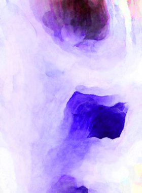 Soyut suluboya sanat eserleri. Fırça boyalı dijital resim. Renkli yaratıcı suluboya çizimi.