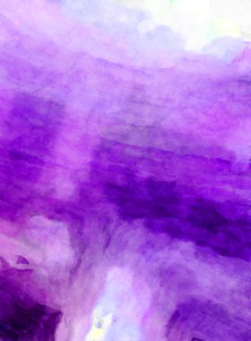 Soyut suluboya sanat eserleri. Fırça boyalı dijital resim. Renkli yaratıcı suluboya çizimi.