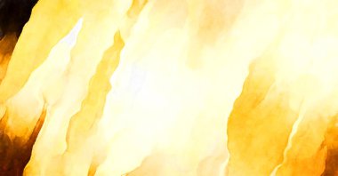 Soyut suluboya sanat eserleri. Fırça boyalı dijital resim. Renkli yaratıcı suluboya çizimi.