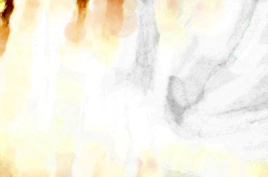 Soyut suluboya sanat eserleri. Fırça boyalı dijital resim. Renkli yaratıcı suluboya çizimi.