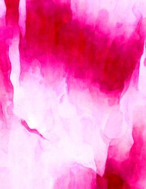 Soyut suluboya sanat eserleri. Fırça boyalı dijital resim. Renkli yaratıcı suluboya çizimi.