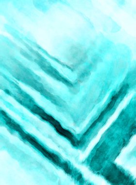 Soyut suluboya sanat eserleri. Fırça boyalı dijital resim. Renkli yaratıcı suluboya çizimi.