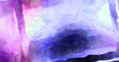 Soyut suluboya sanat eserleri. Fırça boyalı dijital resim. Renkli yaratıcı suluboya çizimi.