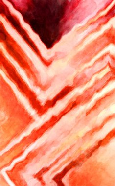 Soyut suluboya sanat eserleri. Fırça boyalı dijital resim. Renkli yaratıcı suluboya çizimi.