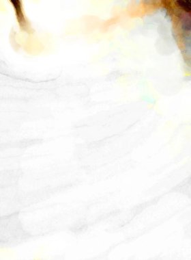 Soyut suluboya sanat eserleri. Fırça boyalı dijital resim. Renkli yaratıcı suluboya çizimi.