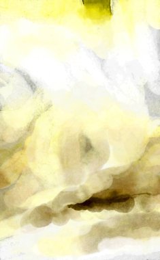 Soyut suluboya sanat eserleri. Fırça boyalı dijital resim. Renkli yaratıcı suluboya çizimi.