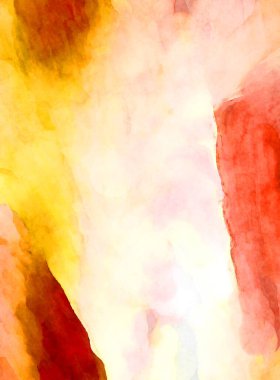 Soyut suluboya sanat eserleri. Fırça boyalı dijital resim. Renkli yaratıcı suluboya çizimi.