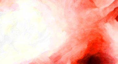 Soyut suluboya sanat eserleri. Fırça boyalı dijital resim. Renkli yaratıcı suluboya çizimi.