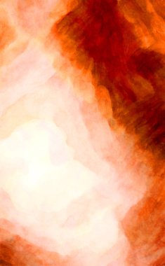 Soyut suluboya sanat eserleri. Fırça boyalı dijital resim. Renkli yaratıcı suluboya çizimi.