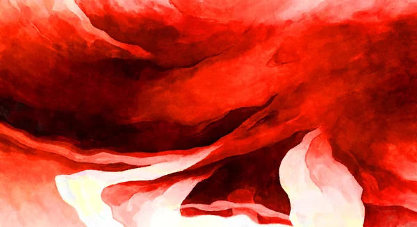 Soyut suluboya sanat eserleri. Fırça boyalı dijital resim. Renkli yaratıcı suluboya çizimi.