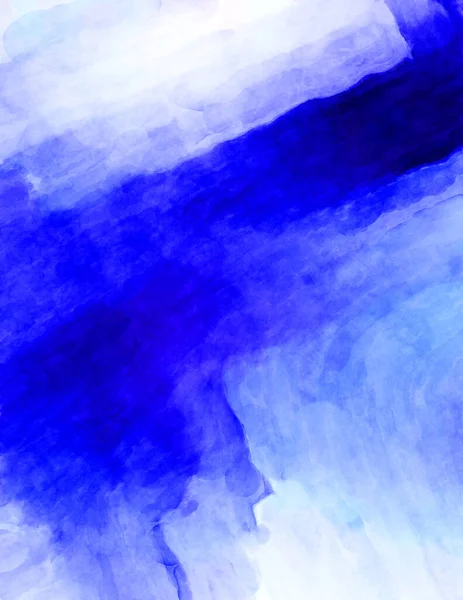 Soyut suluboya sanat eserleri. Fırça boyalı dijital resim. Renkli yaratıcı suluboya çizimi.