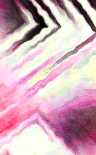 Soyut suluboya sanat eserleri. Fırça boyalı dijital resim. Renkli yaratıcı suluboya çizimi.