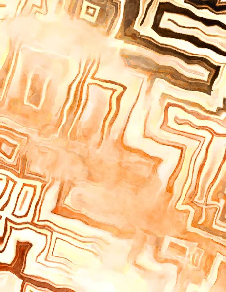 Soyut suluboya sanat eserleri. Fırça boyalı dijital resim. Renkli yaratıcı suluboya çizimi.