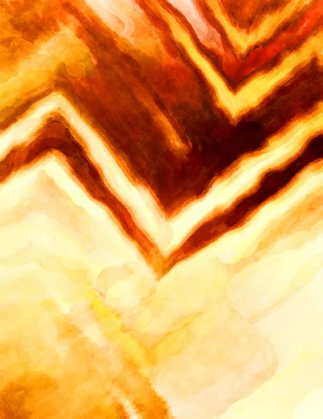 Soyut suluboya sanat eserleri. Fırça boyalı dijital resim. Renkli yaratıcı suluboya çizimi.