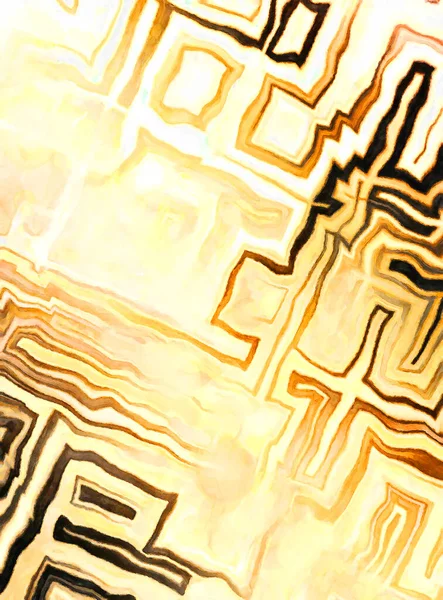 Soyut suluboya sanat eserleri. Fırça boyalı dijital resim. Renkli yaratıcı suluboya çizimi.