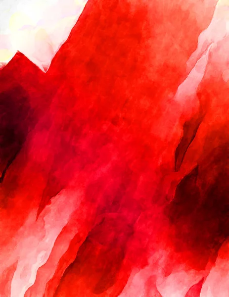 Soyut suluboya sanat eserleri. Fırça boyalı dijital resim. Renkli yaratıcı suluboya çizimi.