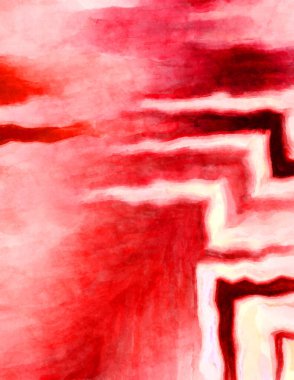 Soyut suluboya sanat eserleri. Fırça boyalı dijital resim. Renkli yaratıcı suluboya çizimi.