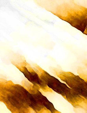 Soyut suluboya sanat eserleri. Fırça boyalı dijital resim. Renkli yaratıcı suluboya çizimi.