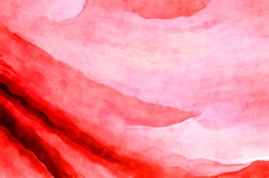 Soyut suluboya sanat eserleri. Fırça boyalı dijital resim. Renkli yaratıcı suluboya çizimi.