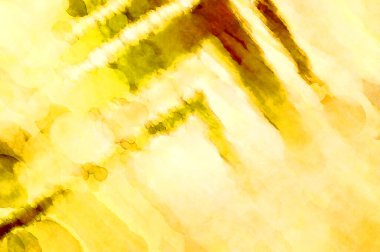 Soyut suluboya sanat eserleri. Fırça boyalı dijital resim. Renkli yaratıcı suluboya çizimi.