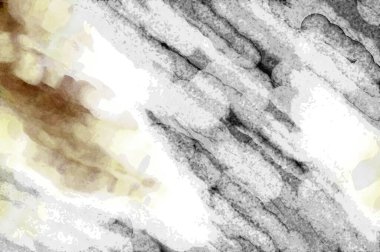 Soyut suluboya sanat eserleri. Fırça boyalı dijital resim. Renkli yaratıcı suluboya çizimi.