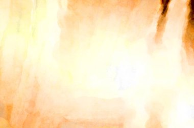 Soyut suluboya sanat eserleri. Fırça boyalı dijital resim. Renkli yaratıcı suluboya çizimi.