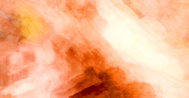 Soyut suluboya sanat eserleri. Fırça boyalı dijital resim. Renkli yaratıcı suluboya çizimi.