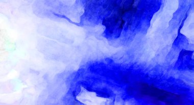 Soyut suluboya sanat eserleri. Fırça boyalı dijital resim. Renkli yaratıcı suluboya çizimi.