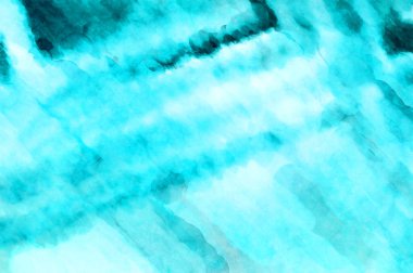 Soyut suluboya sanat eserleri. Fırça boyalı dijital resim. Renkli yaratıcı suluboya çizimi.