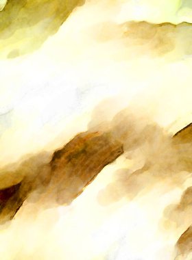 Soyut suluboya sanat eserleri. Fırça boyalı dijital resim. Renkli yaratıcı suluboya çizimi.