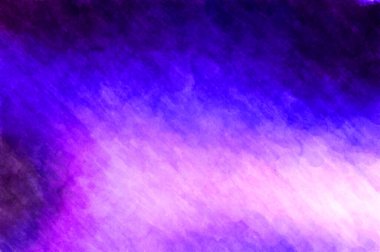 Soyut suluboya sanat eserleri. Fırça boyalı dijital resim. Renkli yaratıcı suluboya çizimi.